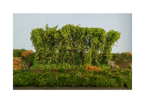 Silhouette heggen - voorjaar - ca 4 x 15cm - H0 / 0 (254-31)