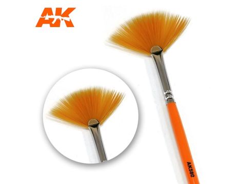 AK Interactive Weathering Brush - Fan Shape (AK-580)