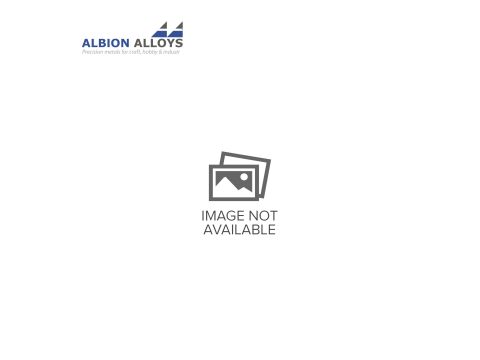 Albion Alloys Aluminium sheet - 100x250x0.8 mm (SM3M)