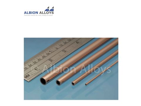 Albion Alloys Koper buis - 3 x 0.45 mm (CT3M)