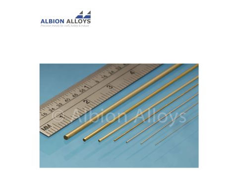 Albion Alloys Messing staaf - 0.3 mm (BW03)