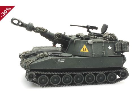 Artitec US M109 A1 combat ready - Kant-en-klaar model uit resin, beschilderd    - H0 / 1:87 (AR6870121)