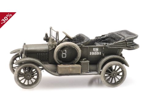 Artitec WW I US T-Ford military - Kant-en-klaar model uit resin, beschilderd - H0 / 1:87 (AR6870310)