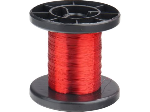 Donau Elektronik Koper lakdraad - Ø 0,15 mm - rood - 100m (DOLD15-0)