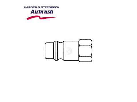 Harder & Steenbeck Stecknippel NW 7,2 mm, mit G1/4" Innengewinde (102104)