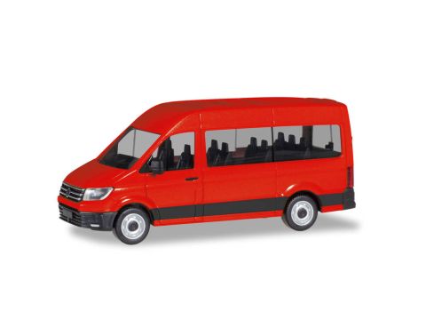 Herpa Volkswagen Crafter Bus HD - rood - H0 / 1:87 (RI094252)