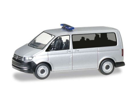 Herpa Volkswagen T6 Bus (Minikit) - zilver  metalic - H0 / 1:87 (RI012911)