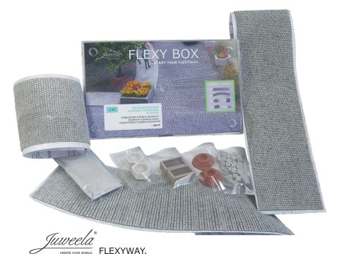 Juweela FLEXY BOX starter set kinderkopjes + diorama accessoires - H0 / 1:87 (JW28275)