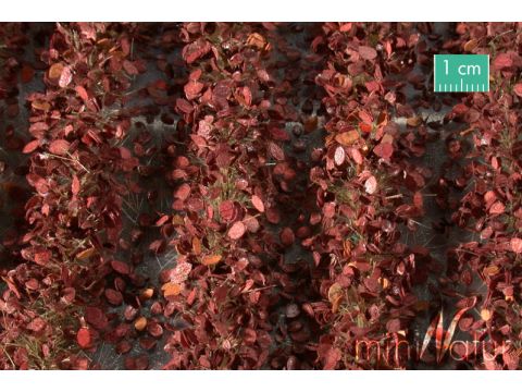 Mininatur Akkerstroken met bladeren - Late herfst - ca. 210cm - 1:45+ (766-34)