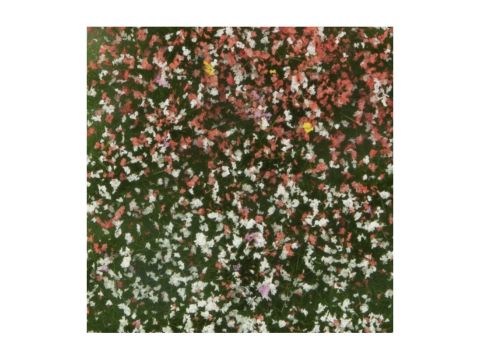 Mininatur Bloemen struiken - Zomer - ca 7,5 x 4 cm - H0 / TT (726-22MS)