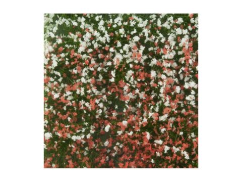 Mininatur Bloemen struiken - Zomer - ca. 42x15 cm - 1:45+ (726-32)