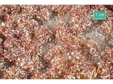 Mininatur Bloemen struiken - Late herfst - ca 7,5 x 4 cm - H0 / TT (726-24MS)