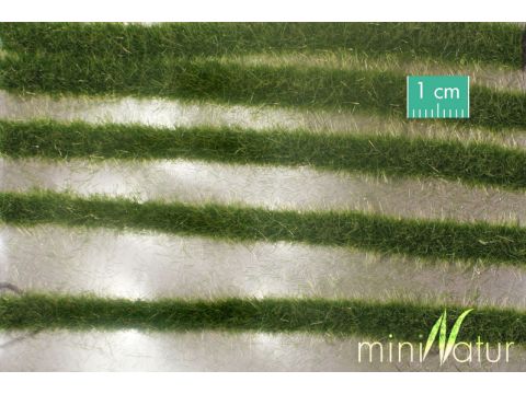 Mininatur Twee kleurige grasstrepen - Zomer - ca. 67cm - H0 / TT (738-22S)