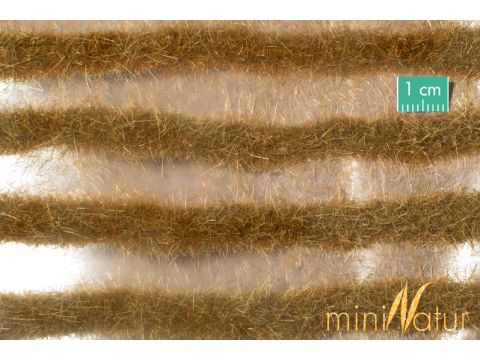 Mininatur Twee kleurige grasstrepen - Late herfst - ca. 50cm - 1:45+ (738-34S)