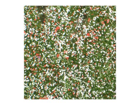 Mininatur Weide met bloemen - Zomer - ca. 31,5x25cm - H0 / TT (722-22S)