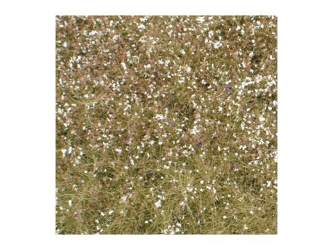 Mininatur Weide met bloemen - Late herfst - ca. 31,5x25cm - H0 / TT (722-24S)