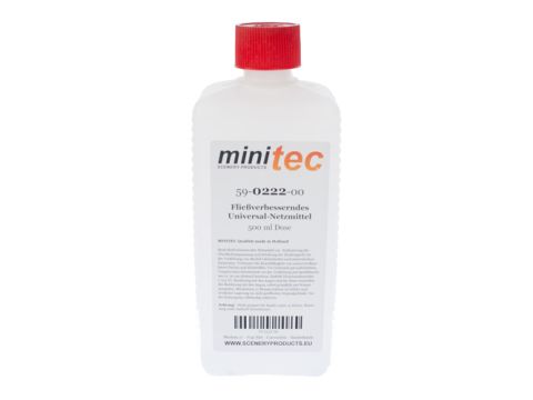 Minitec Vloeiverbeteraar Universeel bevochtigingsmiddel - 500 gr fles (59-0222-00)