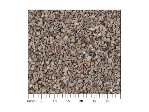 Minitec Ballast - Rostbraun 0 (1:45) - Korrelgrootte op schaal conform klasse I - 500 ml (51-1031-05)