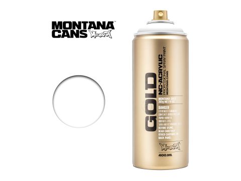 Montana Cans Gold - S9120 - Puur wit - 400ml (285820)