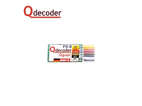 Qdecoder Lichtsignaldecoder Qdecoder F0-8 Signal (QD026)
