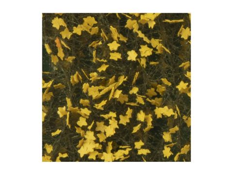 Silhouette Esdoornloof - Late herfst (geel) - ca. 63x50cm - H0 / TT (930-24G)