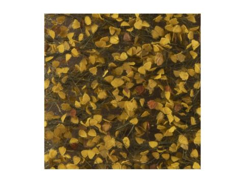 Silhouette Populierenloof - Vroege herfst - ca. 50x31,5cm - N / Z (913-13H)