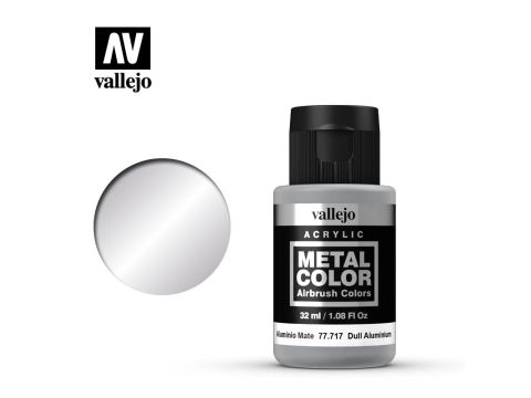 Vallejo Metal Color - Dull Aluminium - 32 ml / 1.08 fl oz (77717)