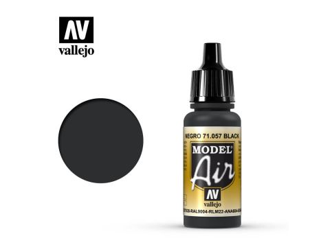 Vallejo Model Air - Black - 17 ml (71.057)