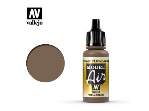 Vallejo Model Air - Camouflage Light Brown - 17 ml (71.035)