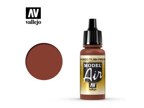 Vallejo Model Air - Fire Red - 17 ml (71.084)