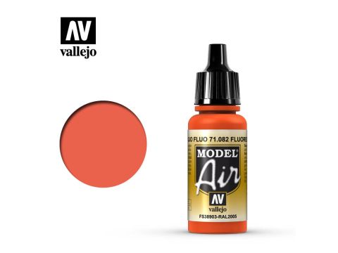 Vallejo Model Air - Fluorescent Red - 17 ml (71.082)