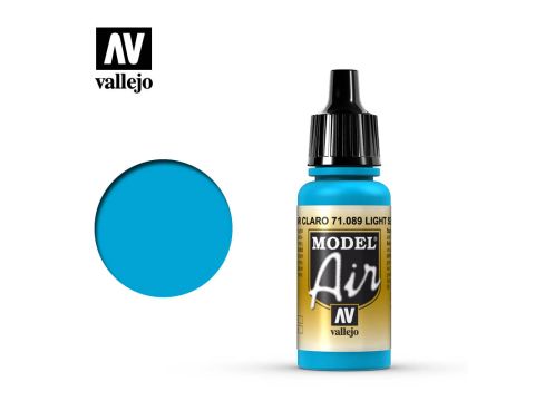 Vallejo Model Air - Light Sea Blue - 17 ml (71.089)