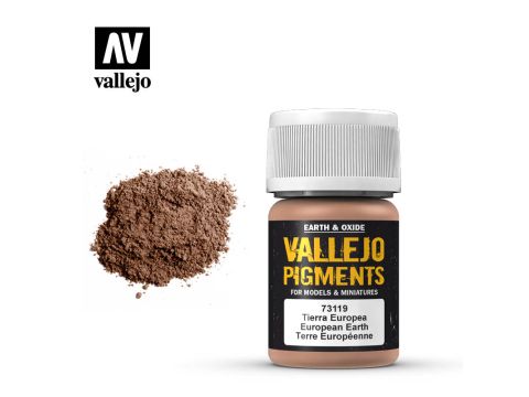 Vallejo Pigments - Europeische Erde - 30 ml (73.119)