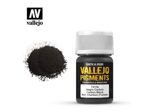 Vallejo Pigments - Lampenschwarz - 30 ml (73.116)