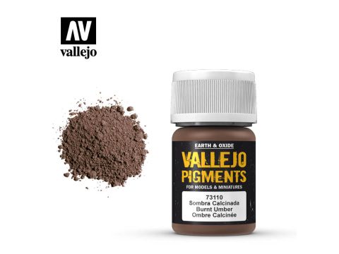 Vallejo Pigments - Umbra Gebrannt - 30 ml (73.110)