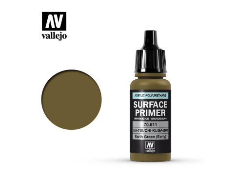 Vallejo Surface Primer - Earth Green - 17 ml (70.611)