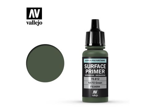 Vallejo Surface Primer - Nato Green - 17 ml (70.612)