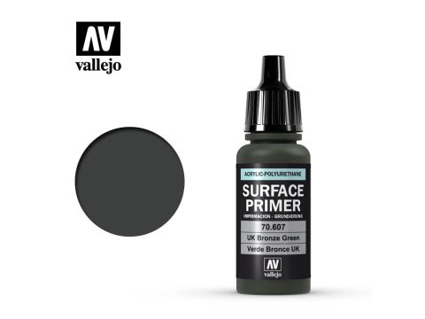 Vallejo Surface Primer - UK Bronze Green - 17 ml (70.607)