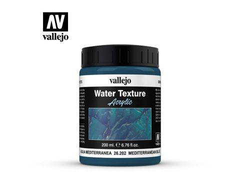 Vallejo Water - Mediterranean Blue - 200 ml (26.202)