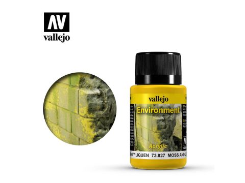 Vallejo Weathering Effects - Moss and Lichen Effect - 40 ml (73.827)