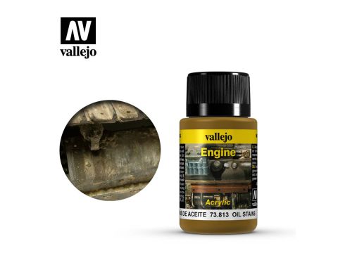 Vallejo Weathering Effects - Oil Stains - 40 ml (73.813)