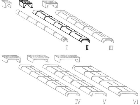 Weinert Modellbau Plaatstalen kanalen en rolboxen voor trekkabels in maat II - H0 / 1:87 (72072)