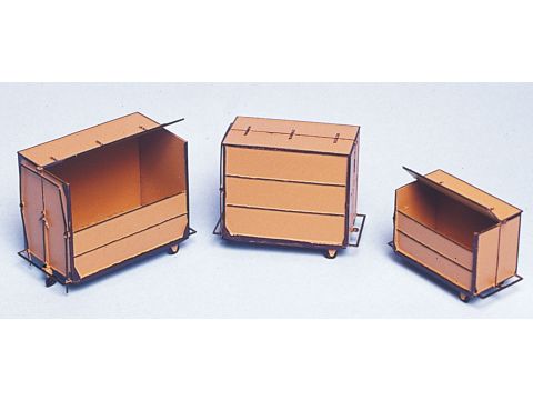 Weinert Modellbau DB kleine container - H0 / 1:87 (3206)