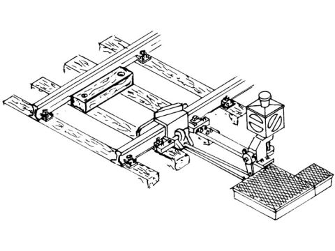 Weinert Modellbau Stopontspoorblok met aandrijving code 75 - H0 / 1:87 (72321)