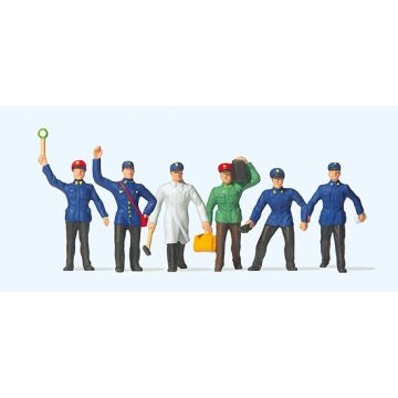 Preiser Stations personeel - H0 / 1:87 (PR10010)