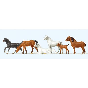 Preiser Paarden - H0 / 1:87 (PR10150)