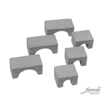 Juweela Waterafvoer bakstenen  - grijs -  - TT / N (JW21301)