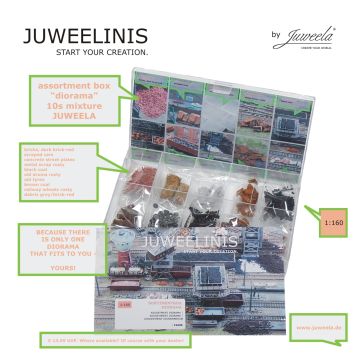 Juweela Juweelinis assortment box, 10 items - 160 Diorama - N / 1:160 (JW21606)