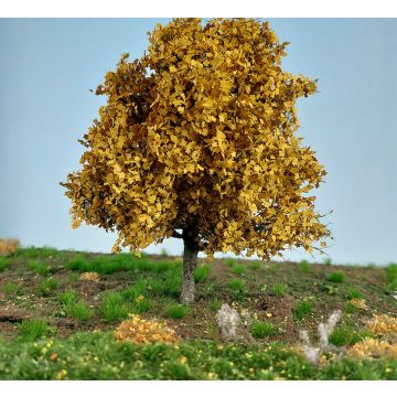Silhouette Esdoorn - late herfst -  - geel - CA. 8cm - Z / N / TT / H0 (230-64)