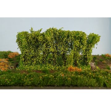 Silhouette heggen - voorjaar - ca 4 x 15cm - H0 / 0 (254-31)